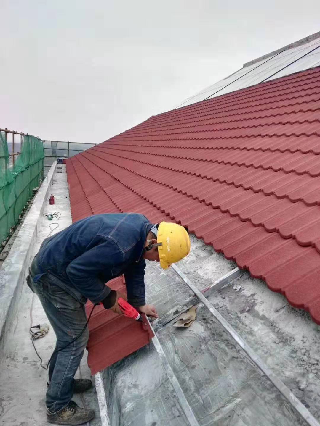NEW RESIDENTIAL METAL ROOFING SHINGLES (29 GAUGE) 29 GAUGE.