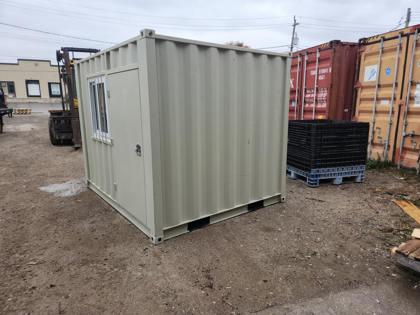8FT AND 9FT NEW OFFICE CONTAINERS WITH WINDOW AND DOOR