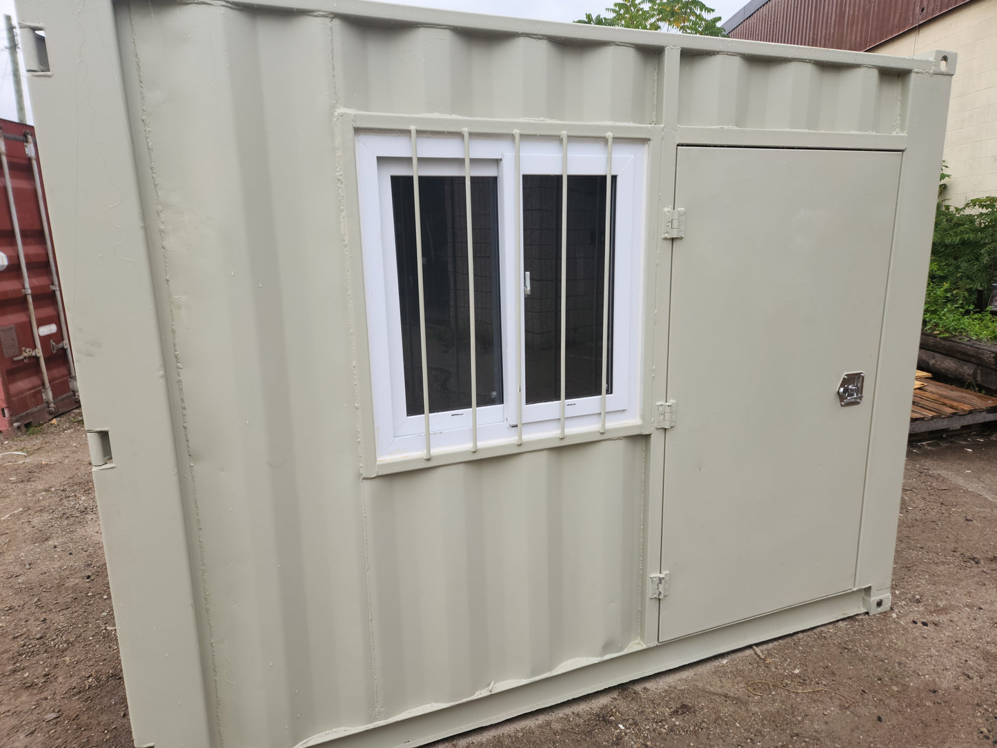 8FT AND 9FT NEW OFFICE CONTAINERS WITH WINDOW AND DOOR