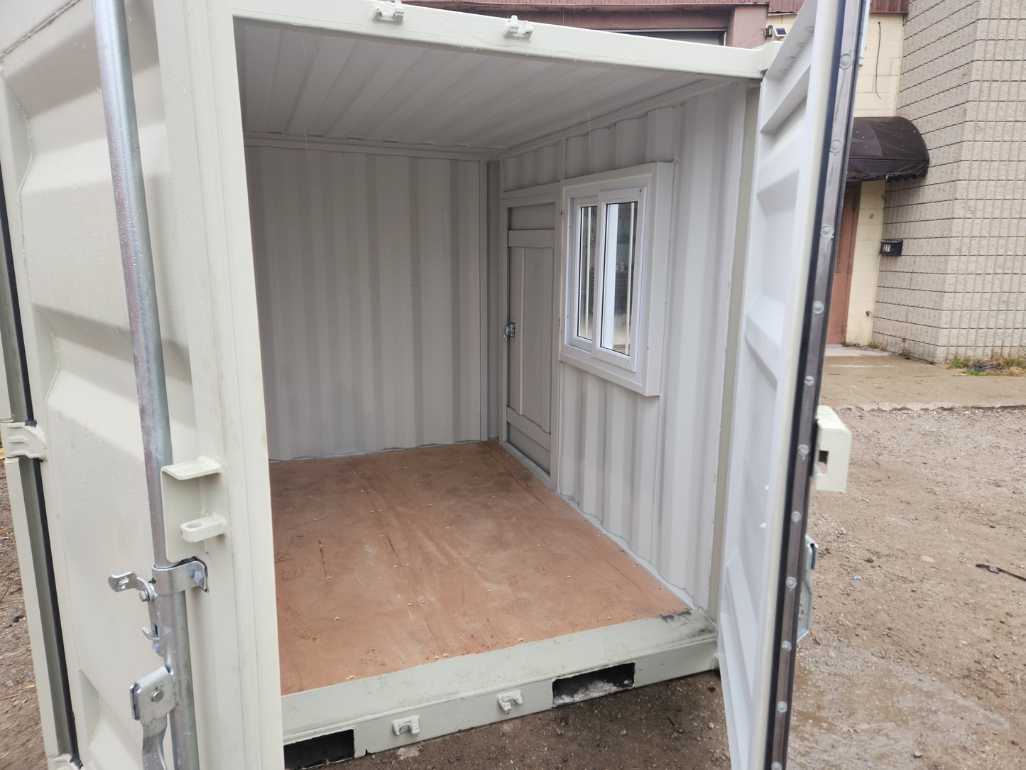 8FT AND 9FT NEW OFFICE CONTAINERS WITH WINDOW AND DOOR