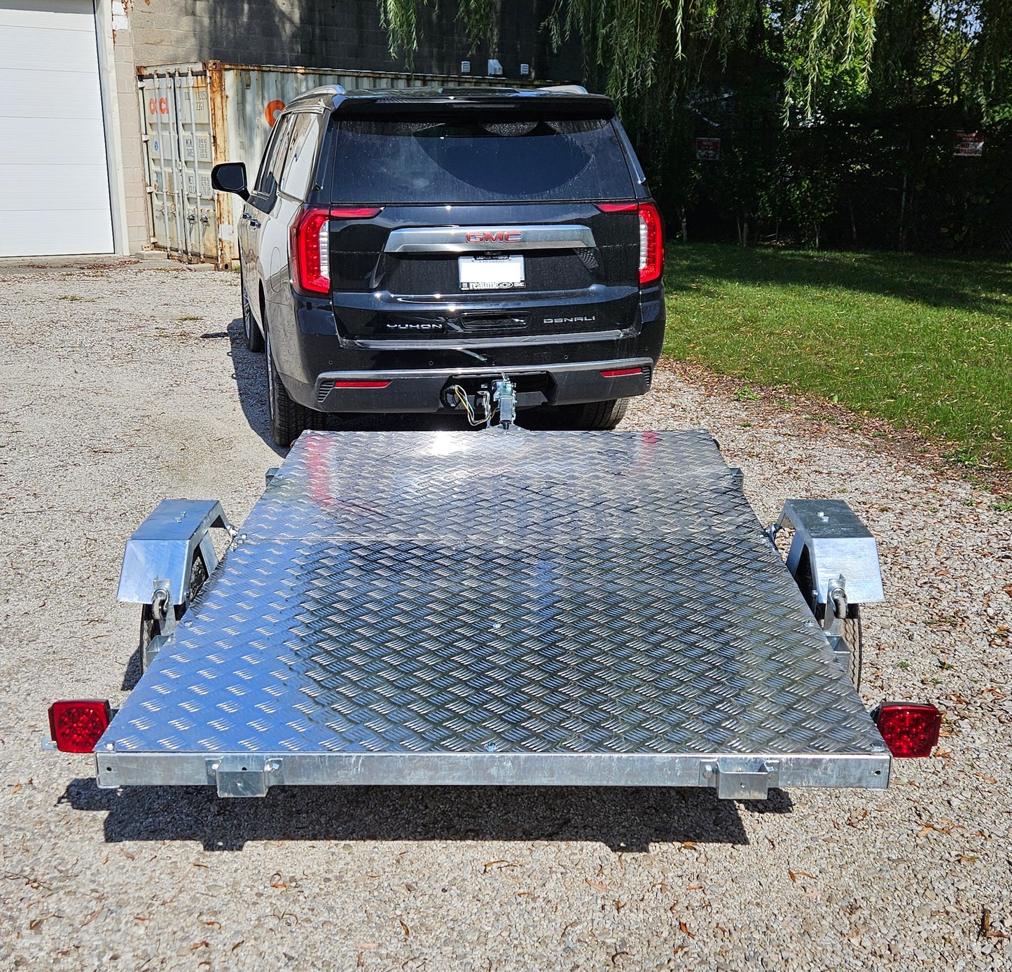 FREEDOM ULTRA 5X8 GALVANIZED FOLDING UTILITY TRAILER