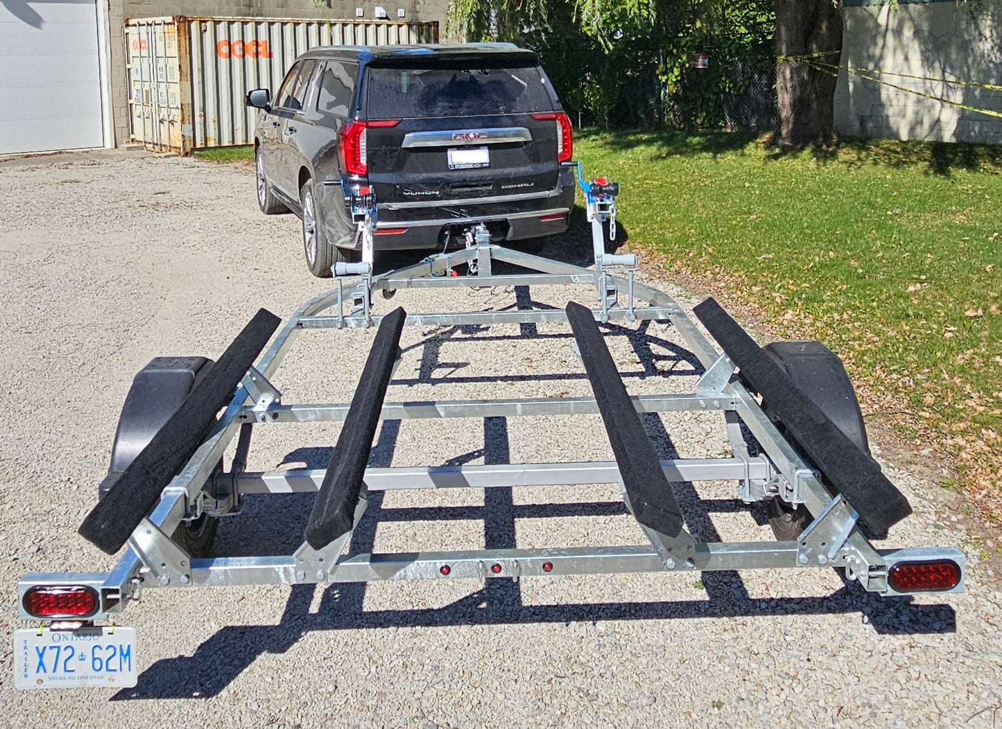 DOUBLE PWC/ JET SKI / SEA-D00 TRAILER THE FAST FISH TANDEM!