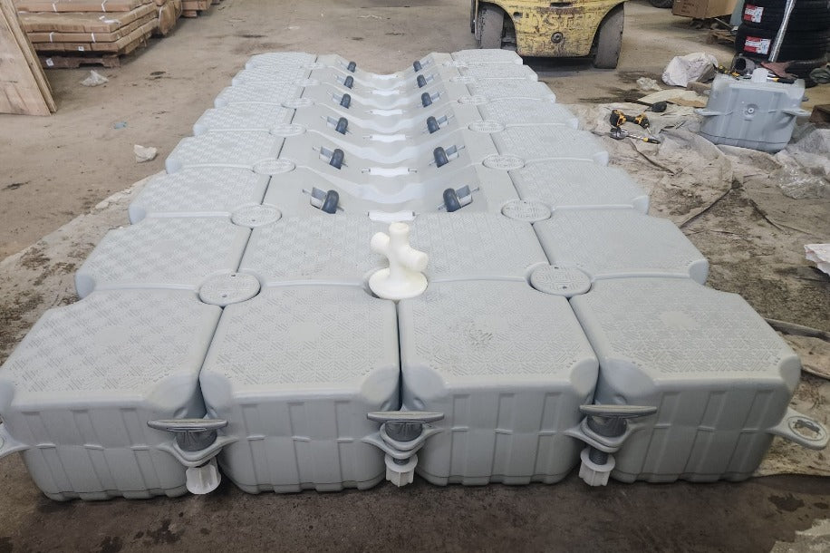 Premium Modular PWC Dock – 13' x 6.5' (4m x 2m) JET-SKI , SEA-DOO DOCK.