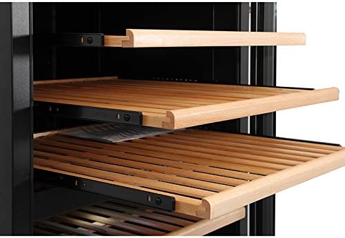 Thor Kitchen 24 inch 133 Bottles Wine Cooler Refrigerator Free Standing Wine Cellar Stainless Steel 13.42cu.ft HWC2408U