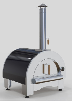 TABLE TOP WOOD FIRED PIZZA OVEN NEW FOR 2023 stainless or black!