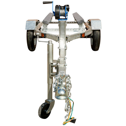 FAST FISH DELUXE BOAT TRAILER/ PERSONAL WATERCRAFT TRAILER ( GALVANIZED)