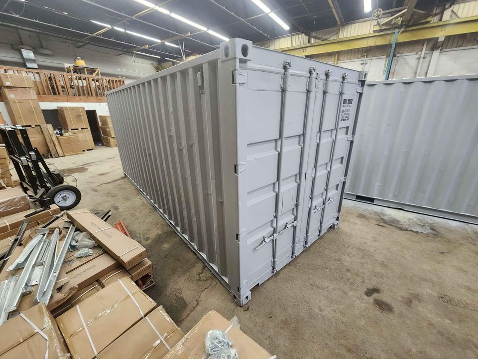 Freshly Painted Shipping/Sea Container for Sale - Delivery Available!