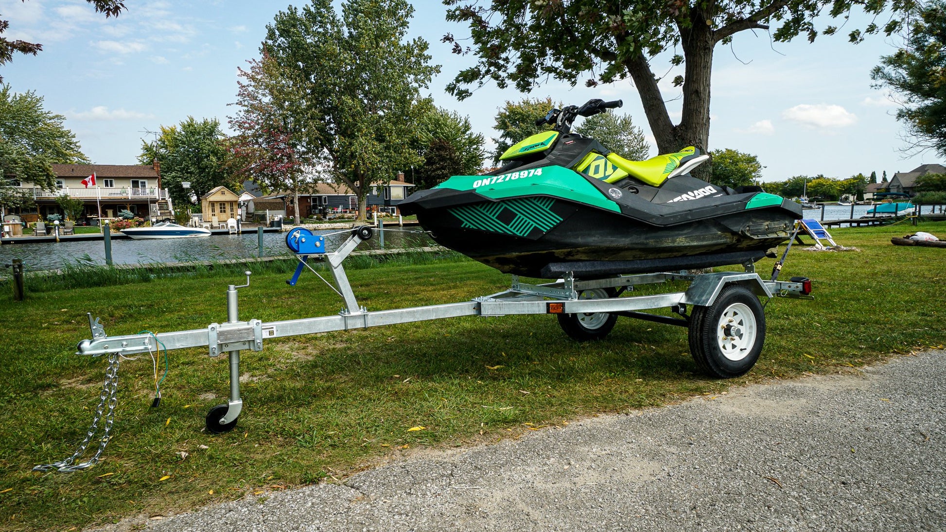 marathon boat trailer