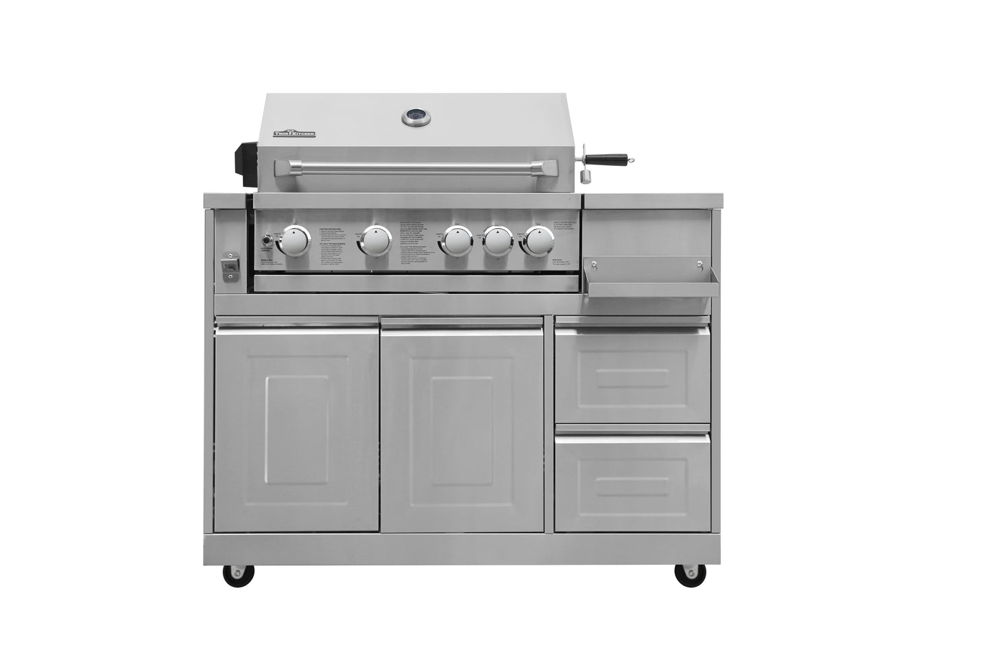 pro-style 8-piece Modular Outdoor Kitchen Suite
