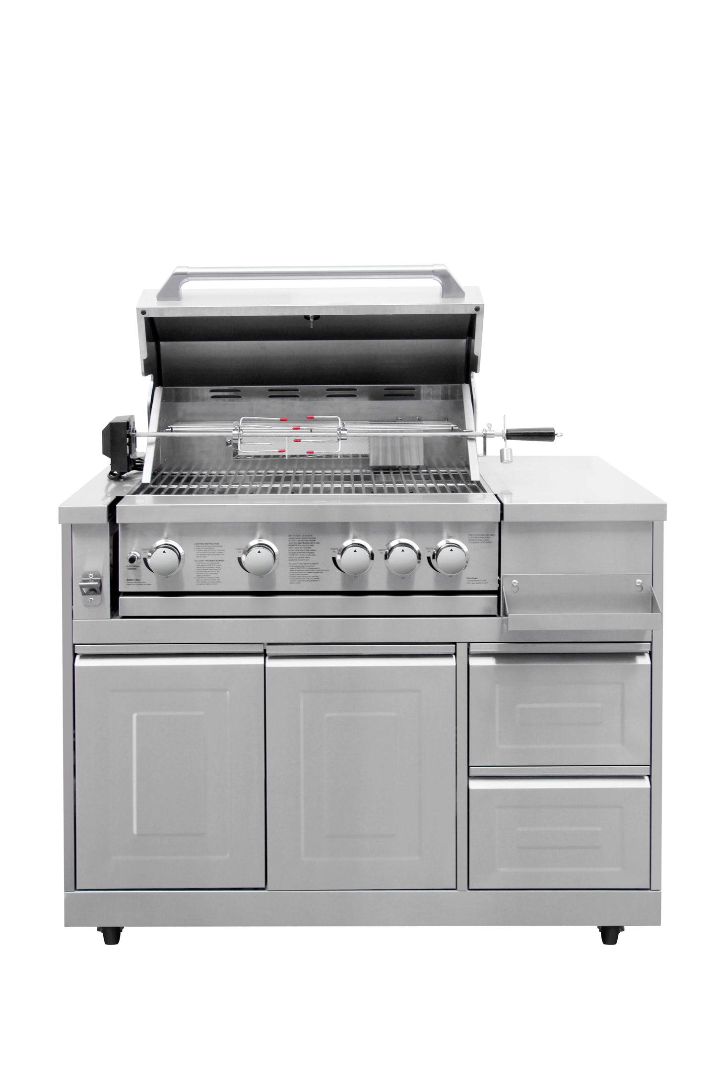 pro-style 8-piece Modular Outdoor Kitchen Suite