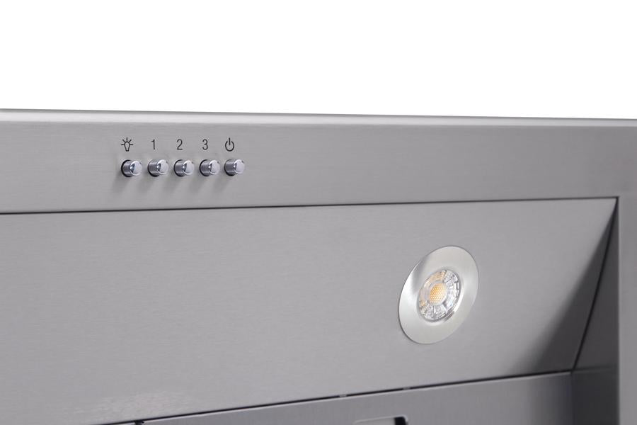 Thor Kitchen 30 in. 1,000 CFM Under Cabinet LED Range Hood in Stainless Steel, TRH3005