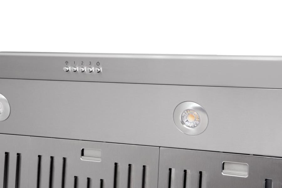 Thor Kitchen 36 in. 1,000 CFM Under Cabinet LED Range Hood in Stainless Steel, TRH3605