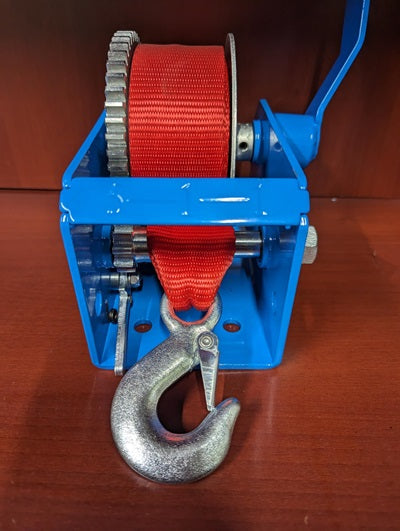 Winch With Strap