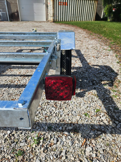 FREEDOM ULTRA  5X8 GALVANIZED FOLDING UTILITY TRAILER