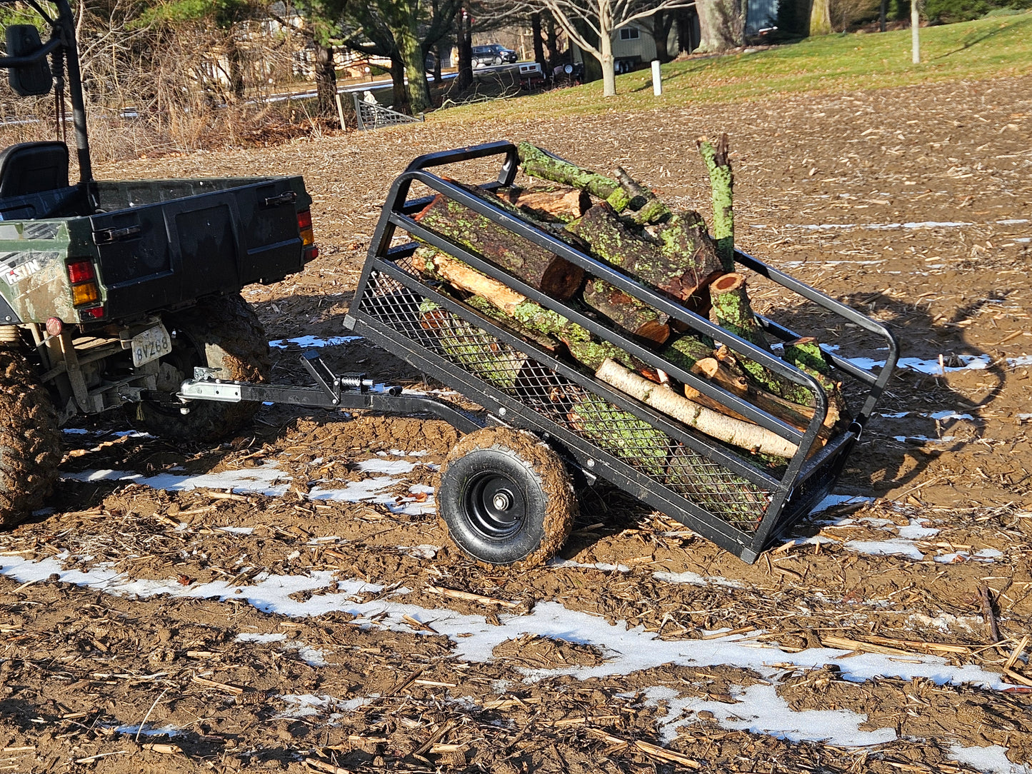 MUD RUNNER ATV / UTV  TRAILER! WITH TILT