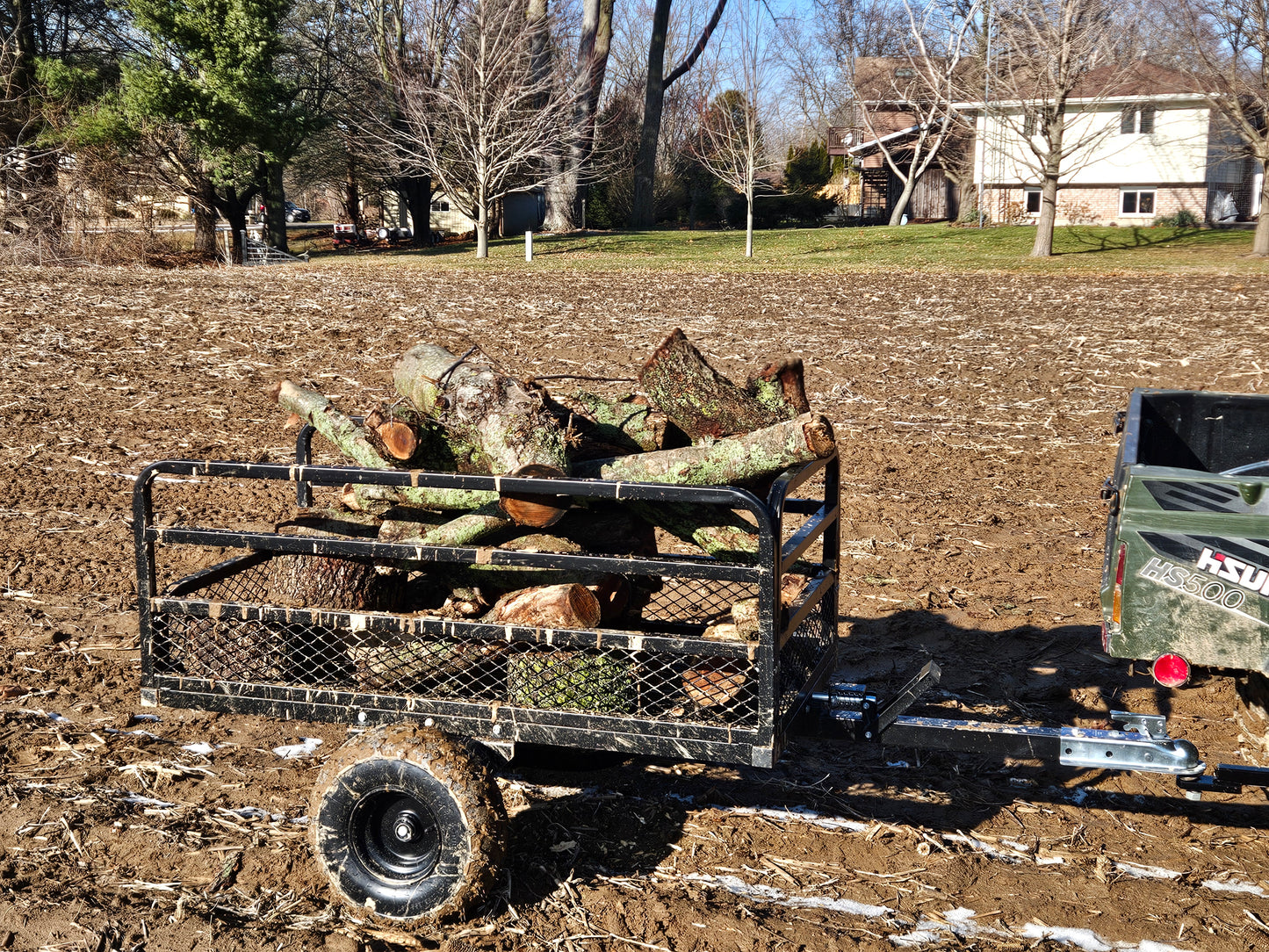 MUD RUNNER ATV / UTV  TRAILER! WITH TILT