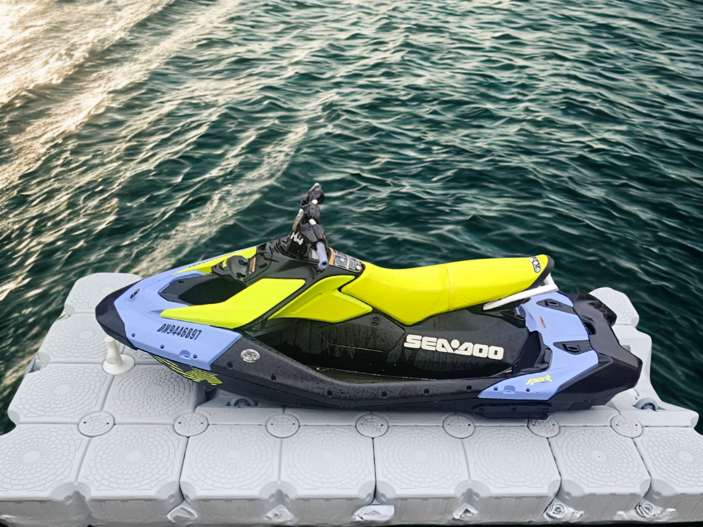 Premium Modular PWC Dock – 13' x 6.5' (4m x 2m)   JET-SKI , SEA-DOO DOCK.