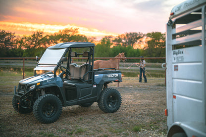 Explore the Sector E1 Electric UTV's Feature