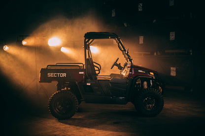 Sector 550 UTV Off-Roading