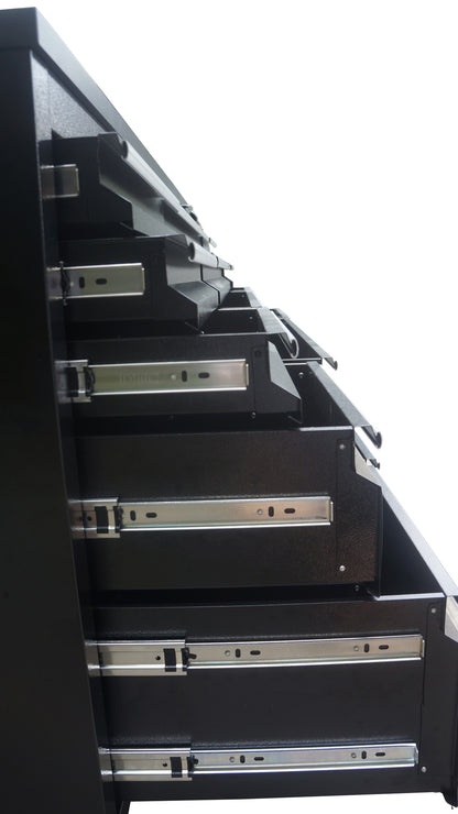 72inch 15 Drawers Tool Chest - BLACK