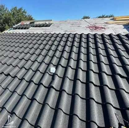 NEW RESIDENTIAL  METAL ROOFING SHINGLES  (29 GAUGE) 29 GAUGE.