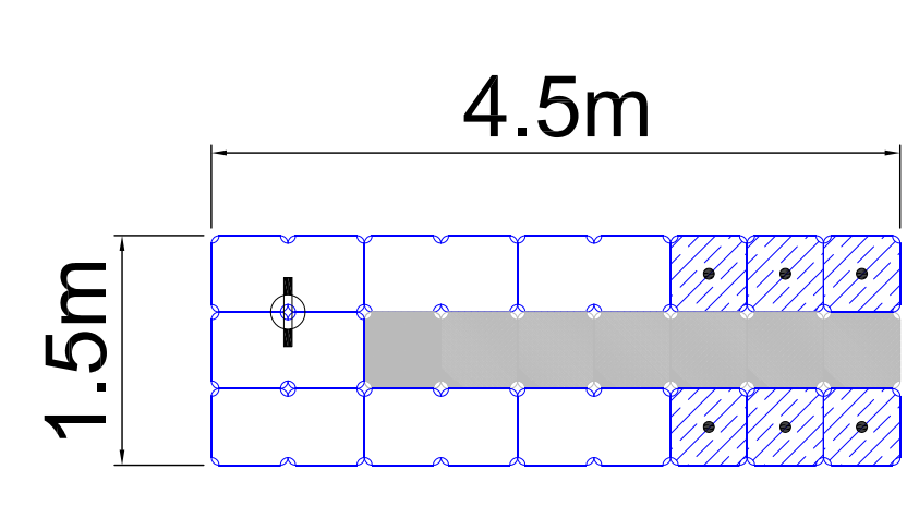 Modular Jet Ski  / PWC Dock – 4.5m x 1.5m Affordable