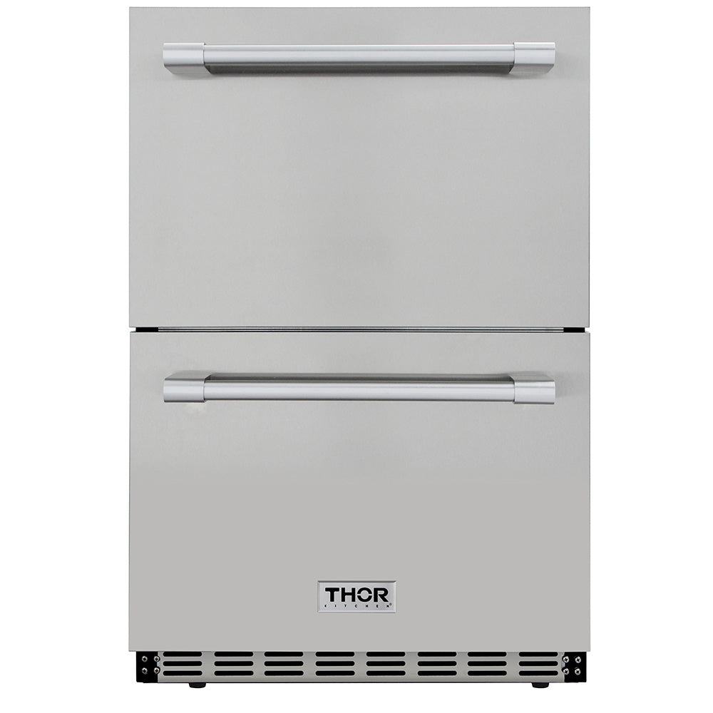 THOR 24” Under counter built-in outdoor drawer refrigerator