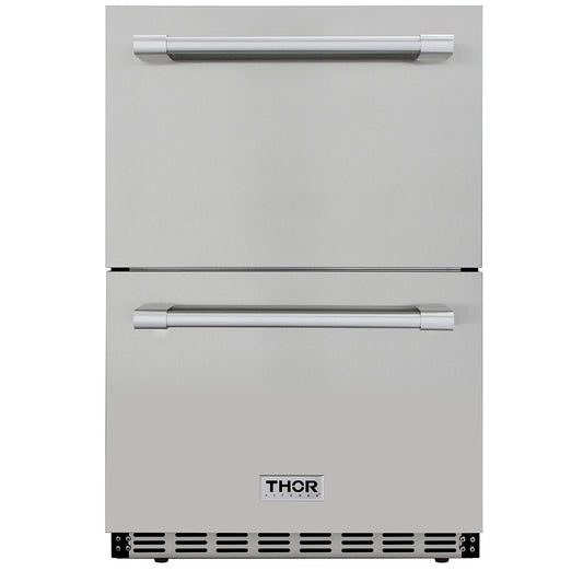 THOR 24” Under counter built-in outdoor drawer refrigerator