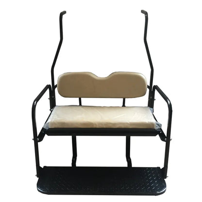 EZGO TXT Golf Cart Rear Flip Folding Back Seat Kit