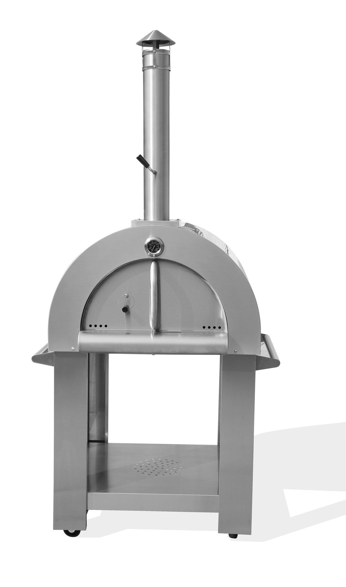 wood burning pizza oven