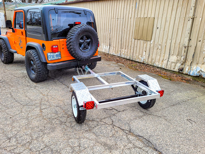 4x4 Mini Utility Trailer GALVANIZED