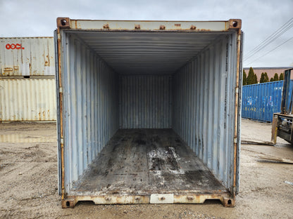 20FT USED WHITE SEAL TIGHT USED SHIPPING | SEA  CONTAINER