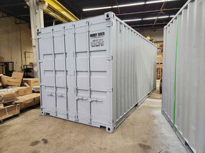 Freshly Painted Shipping/Sea Container for Sale - Delivery Available!