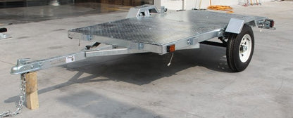 GALVANIZED DIAMOND PLATED 4X8 SHEET  DECKING FOR TRAILERS