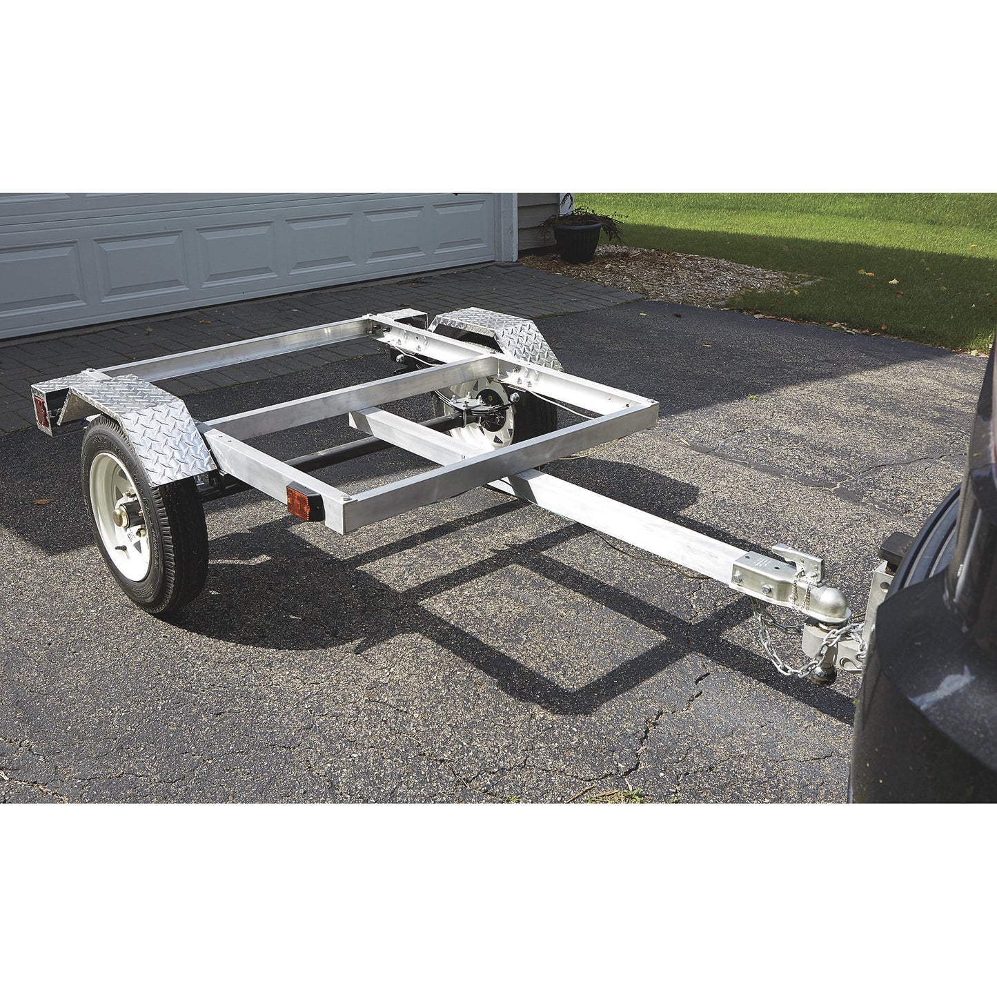 4x4 Mini Utility Trailer GALVANIZED