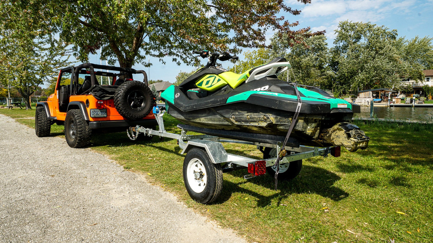 FAST FISH DELUXE BOAT TRAILER/ PERSONAL WATERCRAFT TRAILER