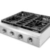 gas range top