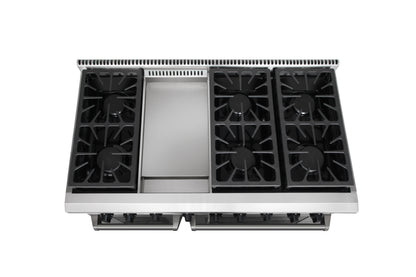 48 inch gas range