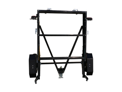 5X8 FOLDING UTILITY TRAILERS ( BLACK )