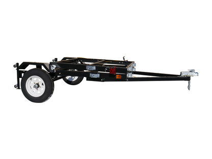 5X8 FOLDING UTILITY TRAILERS ( BLACK )