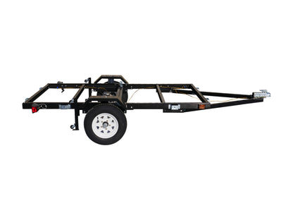 5X8 FOLDING UTILITY TRAILERS ( BLACK )