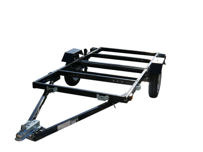 5X8 FOLDING UTILITY TRAILERS ( BLACK )