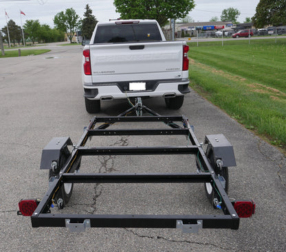 5X8 FOLDING UTILITY TRAILERS ( BLACK )