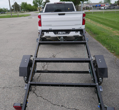 5X8 FOLDING UTILITY TRAILERS ( BLACK )