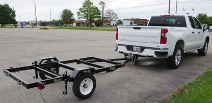 5X8 FOLDING UTILITY TRAILERS ( BLACK )