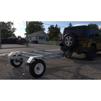 FREEDOM 4X8 GALVANIZED FOLDING UTILITY TRAILER