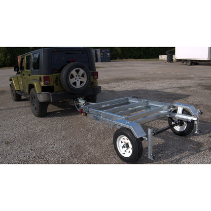 FREEDOM 4X8 GALVANIZED FOLDING UTILITY TRAILER