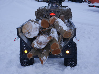 THE BOSS - HEAVY DUTY STEEL ATV TRAILER