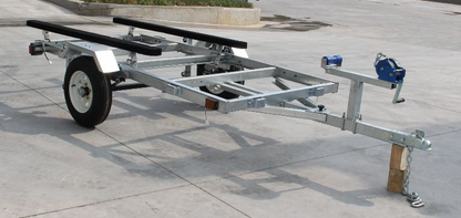 THE ULTRA 4X8  GALVANIZED FOLDING TRAILER