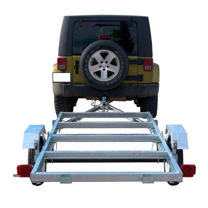 5X8 FOLDING UTILITY TRAILERS ( BLACK )